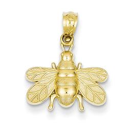 Gold Classics(tm) 14k. Yellow Gold Polished Bee Pendant