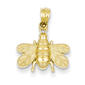 Gold Classics(tm) 14k. Yellow Gold Polished Bee Pendant - image 1