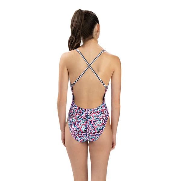 Womens Dolfin&#174; Uglies Diver Back Ripple One Piece Swimsuit