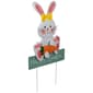 Northlight Seasonal Bunny with Carrot Easter Garden Stake - image 4