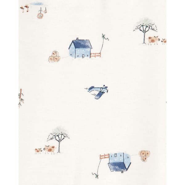 Baby Boy &#40;NB-9M&#41; Carter''s&#174; 2pk. Country Life & Stripe Jumpsuits