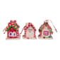 Kurt Adler 3.5in. LED Gingerbread Candy House Set of 3 - image 3