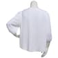 Plus Size Zac & Rachel 3/4 Sleeve Embroidered Gauze V-Neck Blouse - image 2