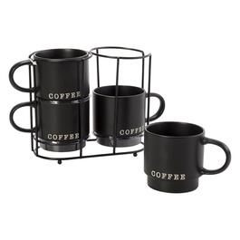 Set of 4 Azzure Stackable Mugs
