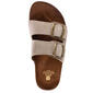 Womens White Mountain Helga Suede Footbed Sandals - image 4