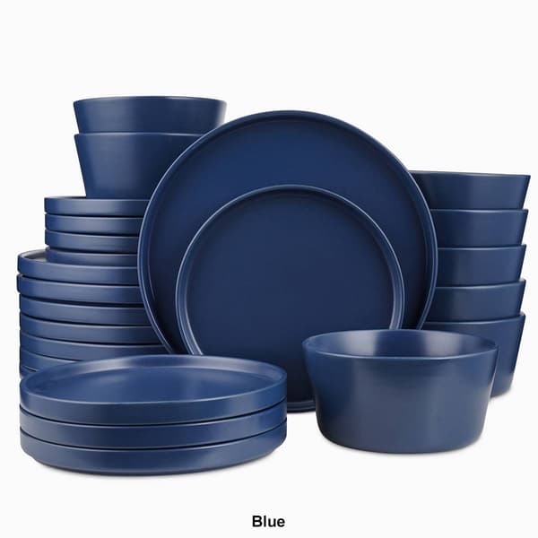 Stone Lain Chelsea 24pc. Stoneware Dinnerware Set