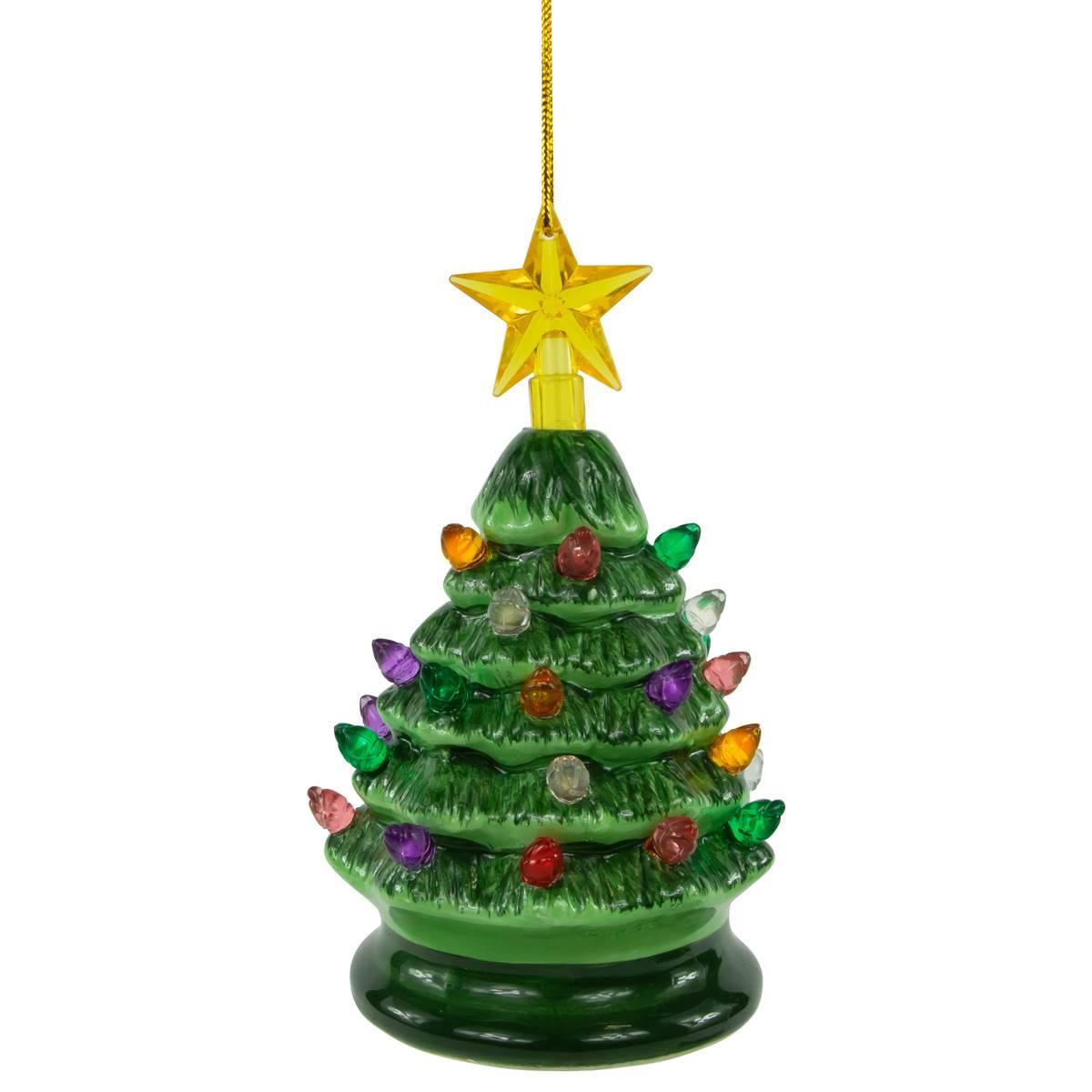 Northlight Seasonal 5in. LED Retro Tree Ornament