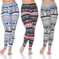 Plus Size White Mark Pack Of 3 Deer Leggings - image 1