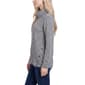 Womens NY Collection Long Sleeve Cowl Neck Side Button Sweater - image 3
