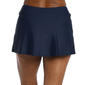 Womens Maxine Solid Wide Waistband Swim Skirt - image 2