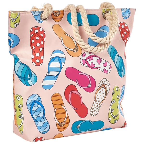 Renshun Flip Flop Rope Handle Tote