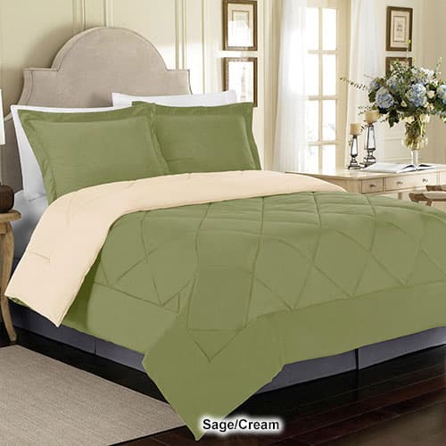 Ultra Soft Reversible Comforter Set