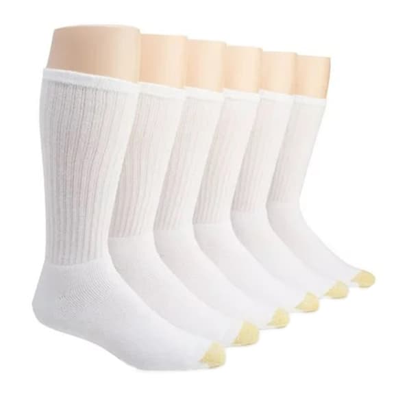 Mens Gold Toe&#40;R&#41; 6pk. Harrington Crew Socks - image 