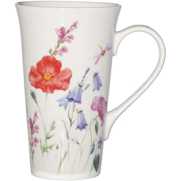 Home Essentials 21oz. Spring Garden Latte Mug - image 
