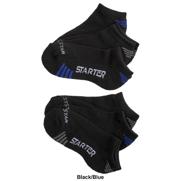 Boys (8-20) Starter®  6pk. No Show Half Cushion Socks