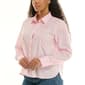 Petite Zac & Rachel Heart Rhinestone Casual Button Down - image 3