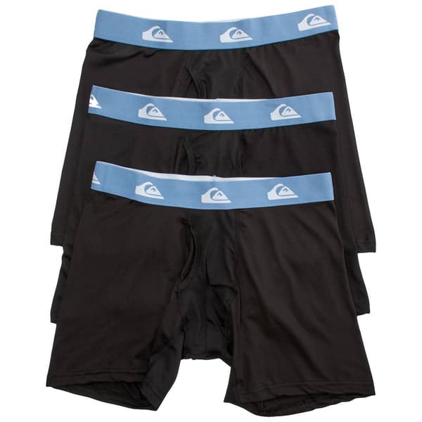 Young Mens Quiksilver 3pk. Boxer Briefs
