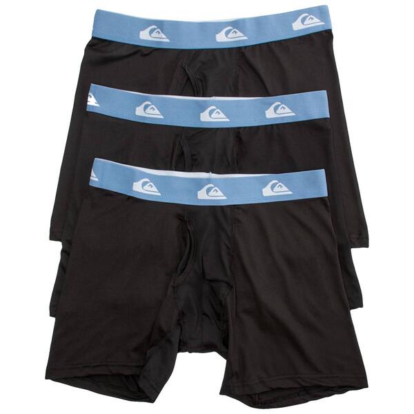 Young Mens Quiksilver 3pk. Boxer Briefs - image 