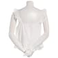 Juniors A. Byer Pin Dot Ruffle Eyelet Tank Top - image 3