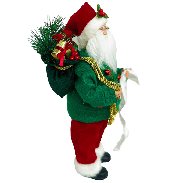 Santa''s Workshop 15in. Ugly Sweater Santa