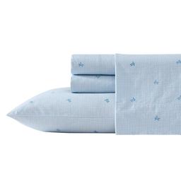 Laura Ashley Turtle Gingham 100% Cotton Sheet Set