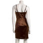 Juniors Emerald Sundae Stretch Satin Ruch Tulip Sheath Dress - image 2
