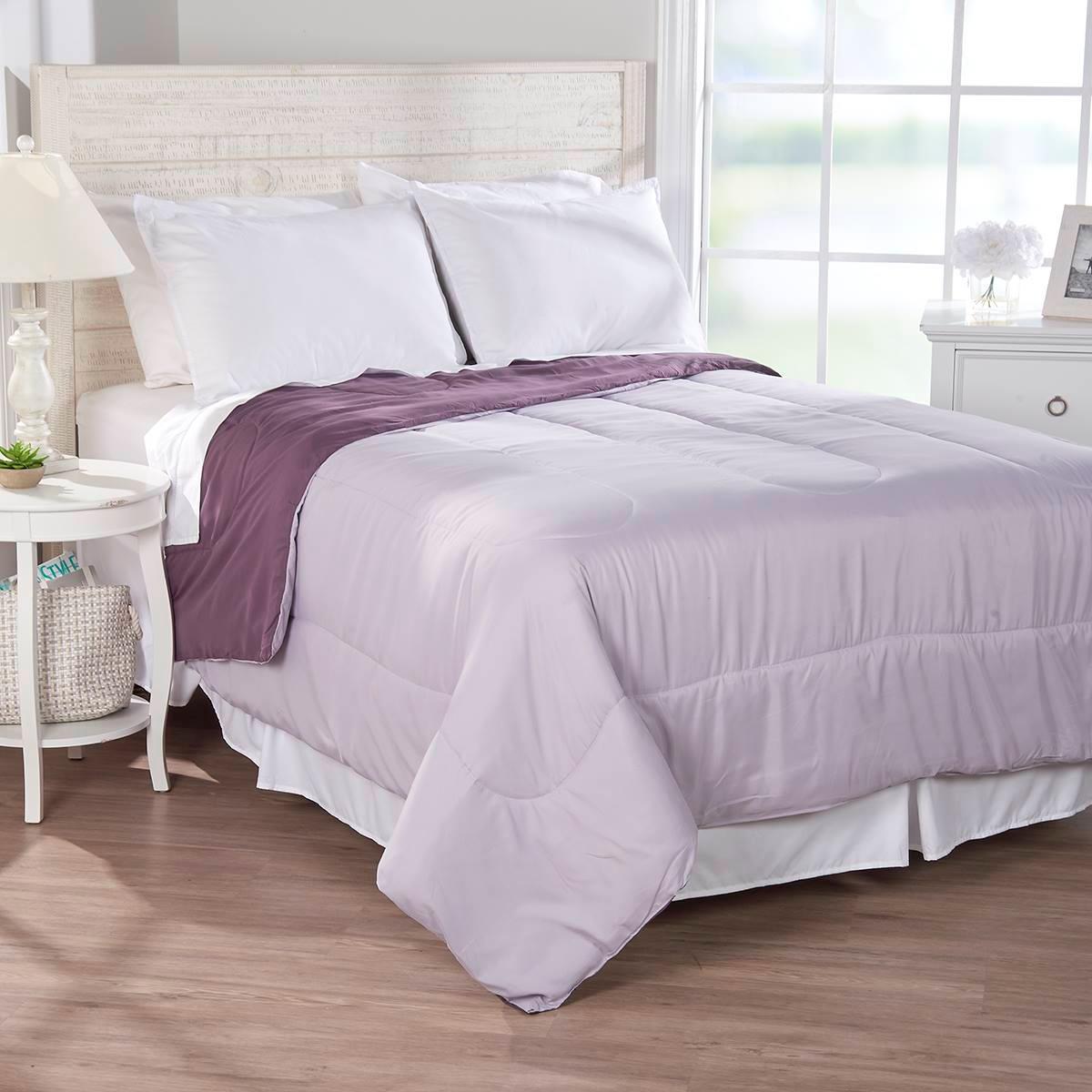 Ashley Cooper™ Solid Reversible Comforter -...
