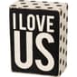Primitives By Kathy I love Us Box Sign - image 1
