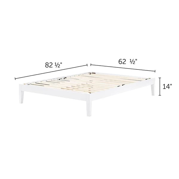 South Shore Vito Queen Platform Bed Frame