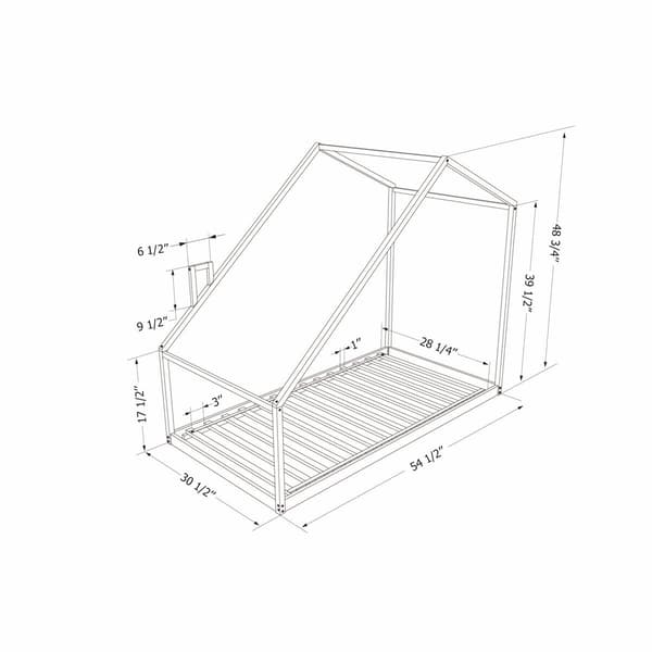South Shore Sweedi Toddler Playhouse Bed