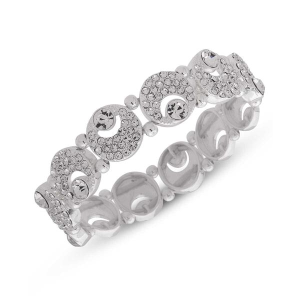 Gloria Vanderbilt Crystal Glitz Crystal Bracelet - image 
