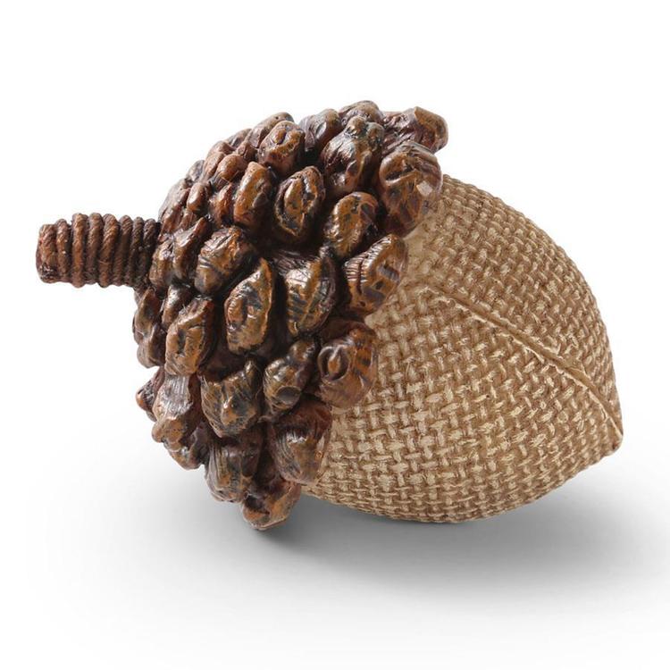 K&K Interiors Acorn with Pinecone Top