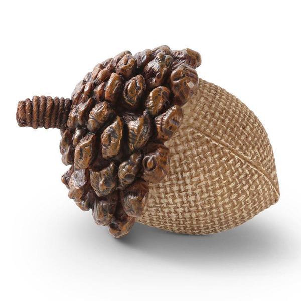 K&K Interiors Acorn with Pinecone Top - image 