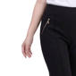 Petite NY Collection Pull-On Solid Ponte Slim Leg Pants - image 4