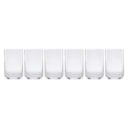 Lenox(R) Tuscany Stackable Glass Coolers - Set of 6
