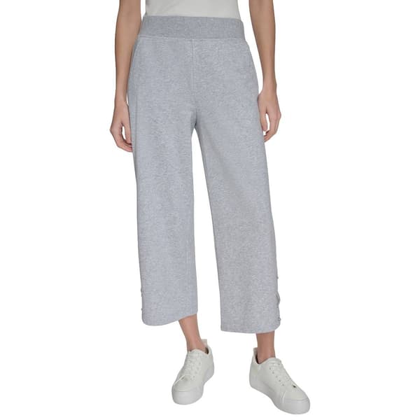 Womens Andrew Marc New York French Terry Cropped Active Pants - image 