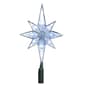 Kurt Adler UL 10-Light Clear LED 8-Point Star Treetop - image 1