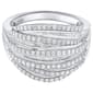 Diamond Classics™ 1ctw. Round & Baguette Diamond Fashion Ring - image 2