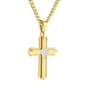 Mens Gentlemen''s Classics™ .10ctw Lab-Grown Diamond Cross Pendant - image 2