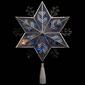 Northlight Seasonal 10in. Silver 6-Point Snowflake Tree Topper - image 2