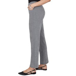 Petite Alfred Dunner Vail Pull On Slim Fit Corduroy Pants