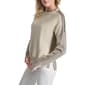 Womens DKNY Long Double Zip Sleeve Color Block Sweater - image 2