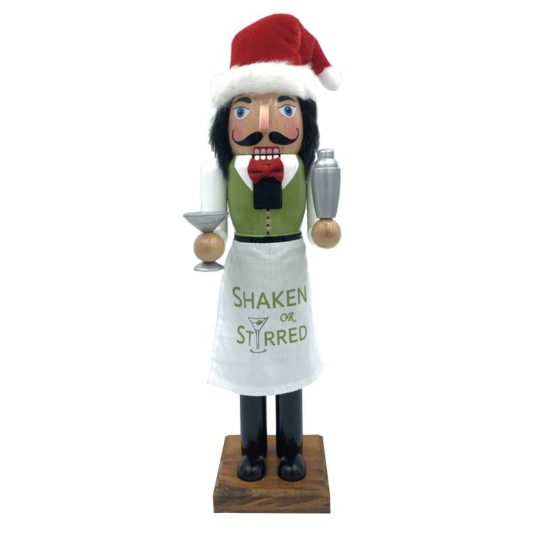 Santa''s Workshop 14in. Shaken or Stirred Nutcracker
