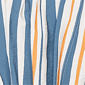 Womens Skye’s the Limit Summer Spice Cap Sleeve Stripe Blouse - image 6
