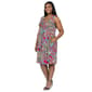 Plus Size 24/7 Comfort Apparel Paisley Fit & Flare Dress - image 2