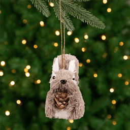 Northlight 4pk. Woodland Critters Christmas Ornaments