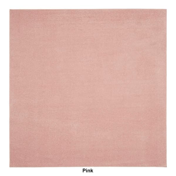 Nourison Essentials Solid Indoor/Outdoor Square Rug