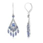 Gemminded Oval Marquise & Round Aquamarine Earrings - image 1