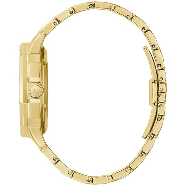 Mens Bulova Octava Gold-Tone Bracelet Watch - 98A292