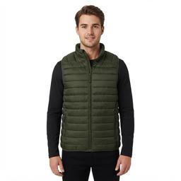 Mens Hawke & Co. Solid Lightweight Packable Vest